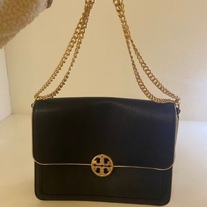 Tory Burch Duet Chain Large Shoulder Bag